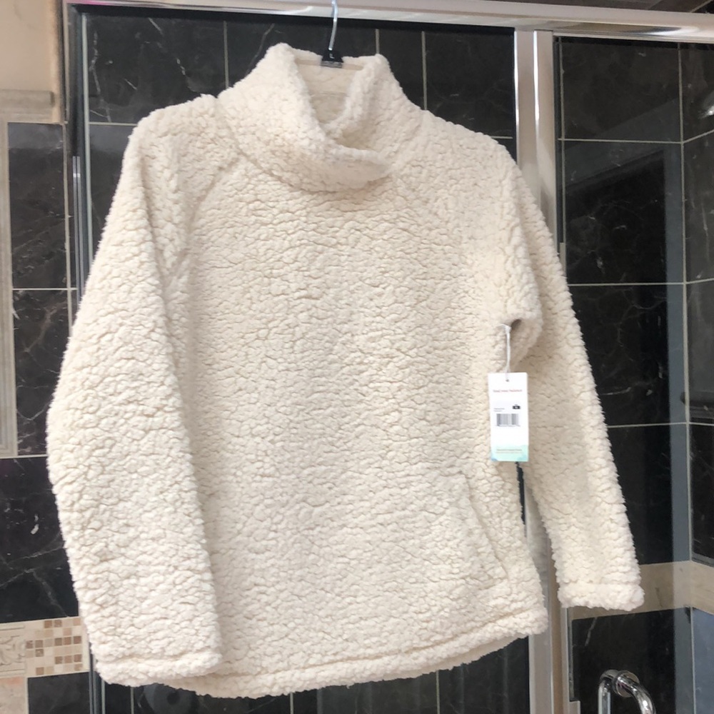 Balance Collection ivory blouse, size M, NWT.